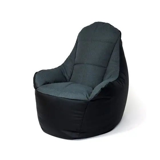 Sako Boss black-graphite bag pouffe XXL 140 x 90 cm - Sako poufsPUF-SAK<<<Poufs and footrestsPUF<<<ActionPL