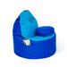 Sako sack pouffe Coffee cornflower-blue XXL 120 x 80 cm - Sako poufsPUF-SAK<<<Poufs and footrestsPUF<<<ActionPL