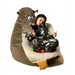 Sako sack pouffe Sowa brown-beige XL 130 x 90 cm - Poufs for children/youthPUF-DZI<<<Poufs and footrestsPUF<<<ActionPL