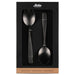 SALAD CUTLERY 2 PIECES BLACK MAKU - Аксесоари за сервиране и прибори за хранене<<<Домашни потреби<<<Кухня<<<Praktiker
