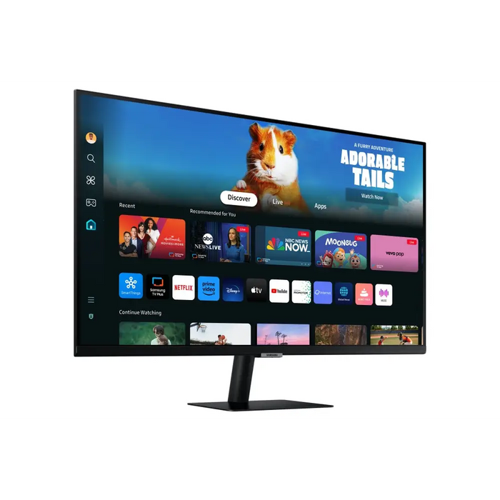 Samsung 32DM500 32’’ VA LED SMART 1920x1080 2xUSB 2.0 2xHDMI 1.4 Wi-Fi 5 Bluetooth Speakers Black - Monitors