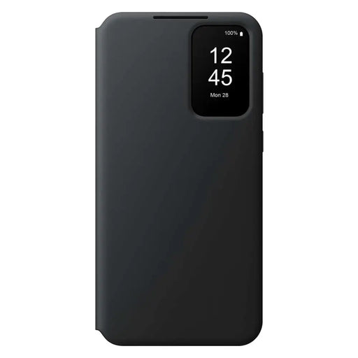 SAMSUNG A55 Smart View Wallet Case Black - Калъфи и чанти<<<Аксесоари за смартфони<<<Телеком и Преносими