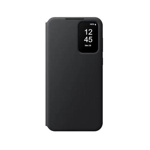 SAMSUNG A55 Smart View Wallet Case Black - Калъфи и чанти<<<Аксесоари за смартфони<<<Телеком и Преносими