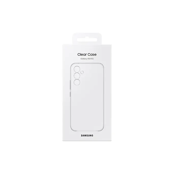 Samsung Clear Cover Case for Samsung Galaxy A54 5G Gel Cover Transparent (EF-QA546CTEGWW) - Accessories<<<SAMSUNG