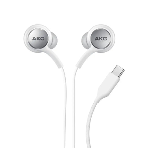 Samsung EO-IC100BWE USB-C Stereo Hi-Fi Wired Headphones (OOB Bulk - Replacement Packaging) - White - Headphones
