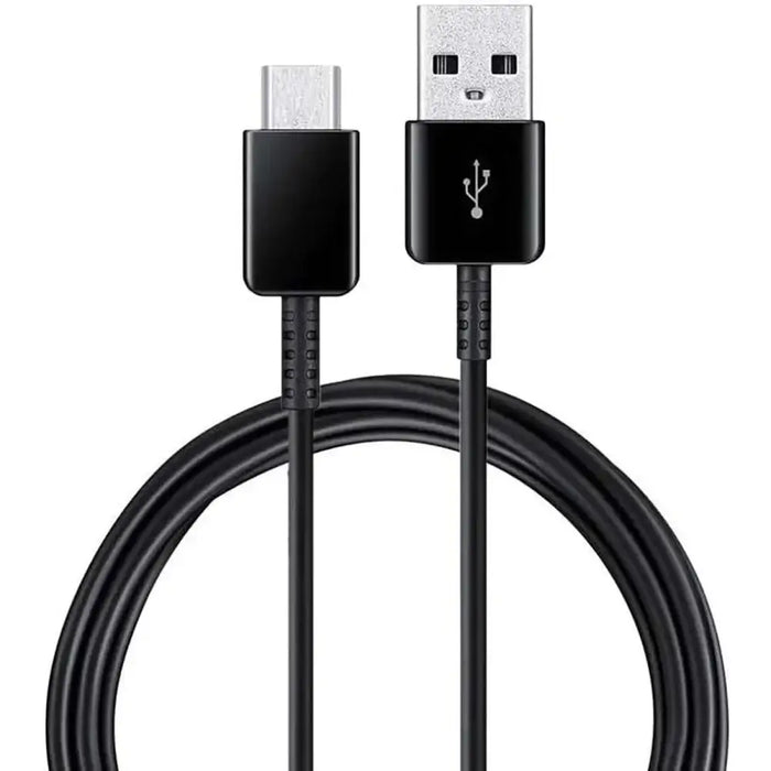 Samsung EP-DG970BBE USB-A - USB-C Cable 1.5m (OOB Bulk - replacement packaging) - black - Cell phone cables<<<HurtelXML