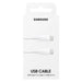 Samsung EP-DN975BWEGWW USB-C - USB-C 5A 480Mb/s cable 1m - white - Cell phone cables<<<HurtelXML&&&Samsung