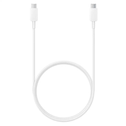 Samsung EP-DN975BWEGWW USB-C - USB-C 5A 480Mb/s cable 1m - white - Cell phone cables<<<HurtelXML&&&Samsung
