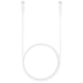 Samsung EP-DX510JWEGEU USB-C - USB-C 5A 480Mb/s cable 1.8m - white - Cell phone