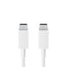 Samsung EP-DX510JWEGEU USB-C - USB-C 5A 480Mb/s cable 1.8m - white - Cell phone