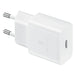 Samsung EP-T1510EWE 15W USB-C Wall Charger (OOB Bulk - Replacement Packaging) - White - Cell phone USB