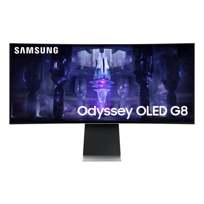 Samsung G85SB computer monitor 86.4 cm (34’’) 3440 x 1440 pixels UltraWide Quad HD OLED Silver - Консюмър и гейминг