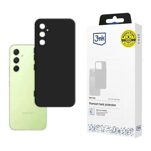 Samsung Galaxy A34 5G - 3mk Matt Case black - *Kategoria tymczasowa<<<HurtelXML