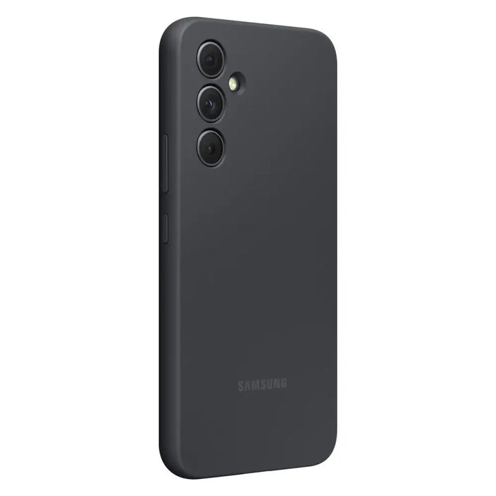 SAMSUNG GALAXY A54 5G Silicone Case Black - Калъфи и чанти<<<Аксесоари за смартфони<<<Телеком и Преносими