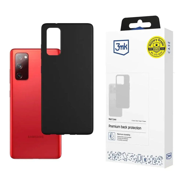 Samsung Galaxy S20 FE 5G - 3mk Matt Case black - Cell phone cases and covers<<<HurtelXML
