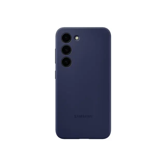 SAMSUNG GALAXY S23 Silicon Case Navy - Калъфи и чанти<<<Аксесоари за смартфони<<<Телеком и Преносими устройства<<<ALSO