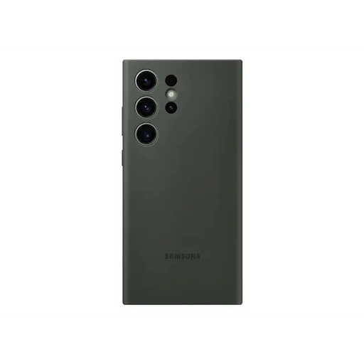 SAMSUNG GALAXY S23 Ultra Silicon Case Green - Калъфи и чанти<<<Аксесоари за смартфони<<<Телеком и Преносими