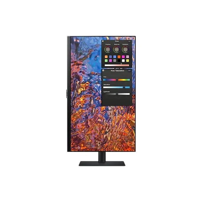 SAMSUNG LS27B800PXUXEN 27inch 16:9 3840x2160 IPS 5ms HAS Swivel Pivot Tilt HDMI DP USB-C 90W LAN USB3 Hub VESA