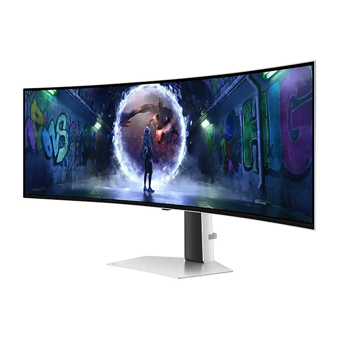 Samsung LS49CG934 49’’ Odyssey G9 GAMING Curved OLED 1800R 240Hz Smart. 32:9 5120 x 1440 250 cd/m2 Display Port