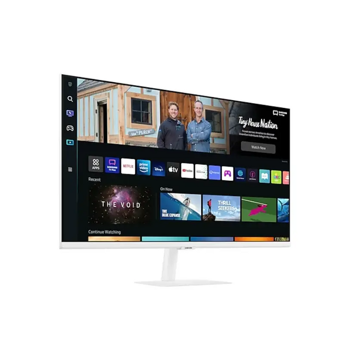 SAMSUNG M5 32inch Smart Monitor VA FHD 16:9 60Hz 250cd/m2 4ms HDMI DP 2x5W White - Потребителски
