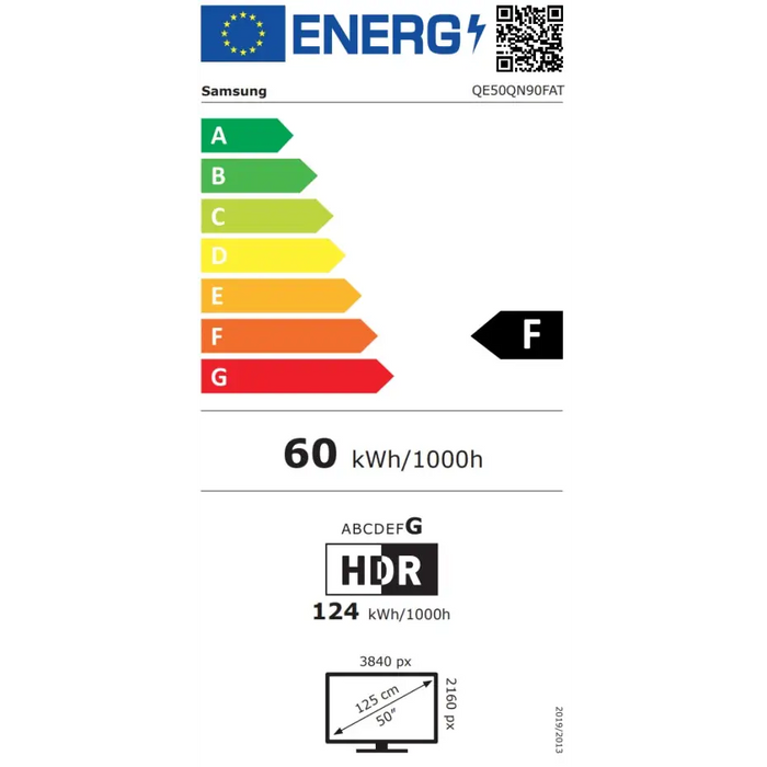 Samsung Neo QLED 50QN90F Ultra HD 4K Mini LED Smart HDR 120Hz (Up to 165Hz) Model 2025 - Телевизори 50’’<<<SAMSUNG