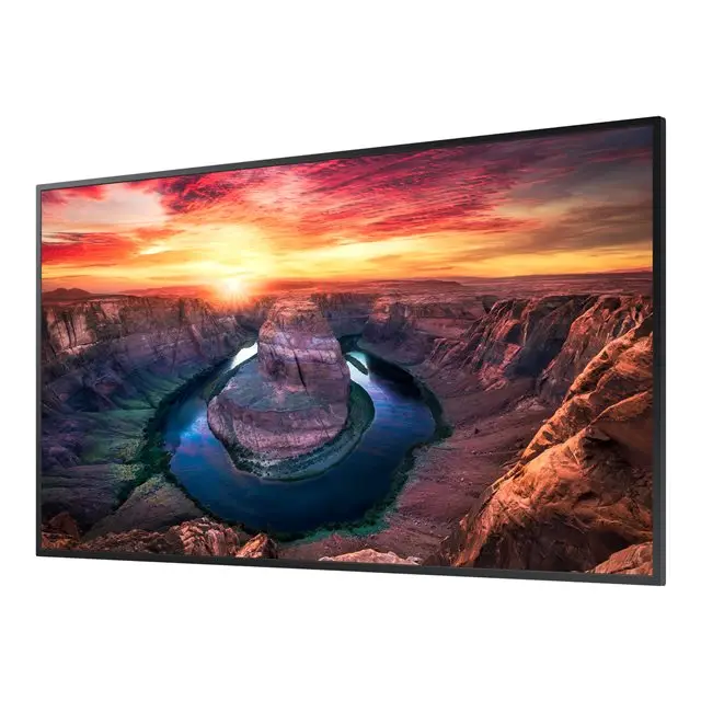 SAMSUNG QM43B 43inch UHD/4K 16:09 edge-LED 500nits Speakers 2x10W black 3xHDMI 2 DP 1.2 RS232 in/out USB 2 x 2 Ethernet