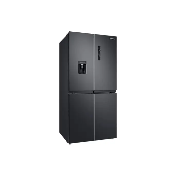 Samsung RF48A401EB4/EO side-by-side refrigerator Freestanding 488 L E Black - Freestanding refrigerator-freezers