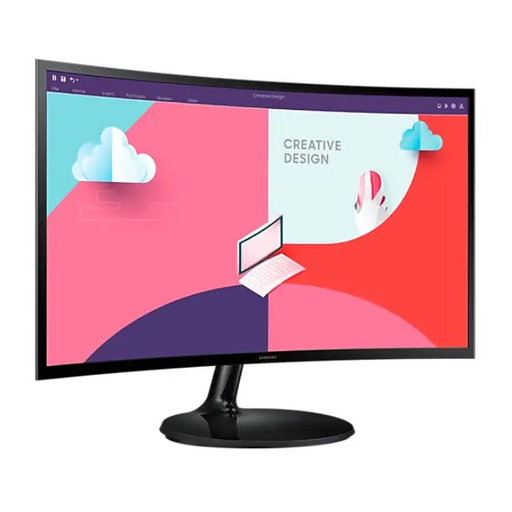 Samsung S24C360 24’’ Curved VA LED 1800R 60hz 4 ms GTG 1920x1080 250cd/m2 3000:1 Contrast Eye Saver Mode Flicker Free