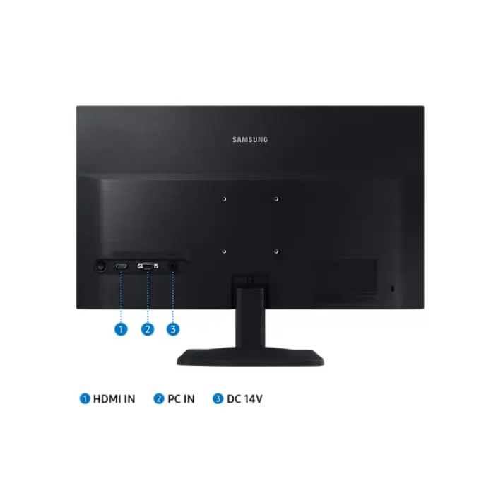 Samsung S33A LED display 61 cm (24’’) 1920 x 1080 pixels Full HD Black