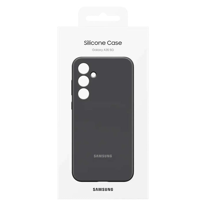 Samsung Silicone Case EF-PA356TBEGWW for Samsung Galaxy A35 - black - Cell phone cases