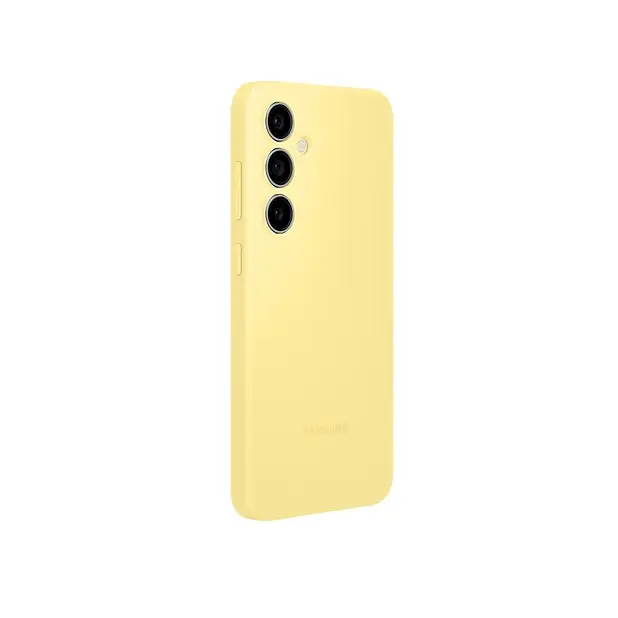 Samsung Silicone Case EF-PS721CYEGWW for Samsung Galaxy S24 FE - yellow - Accessories<<<SAMSUNG Mobile