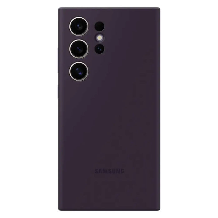 Samsung Silicone Case EF-PS928TEEGWW for Samsung Galaxy S24 Ultra - dark purple - Cell phone cases