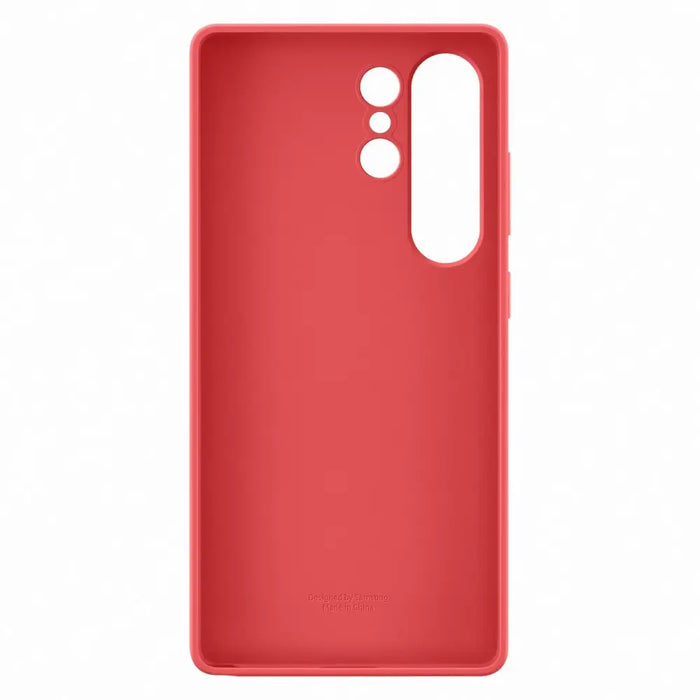 Samsung Silicone Case EF-PS938CREGWW for Samsung Galaxy S25 Ultra - red - Cell phone cases and covers<<<HurtelXML