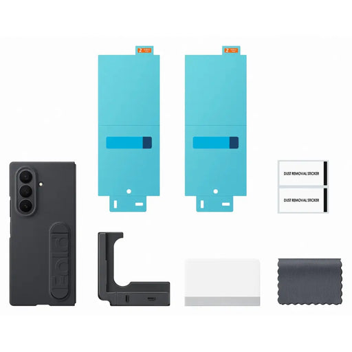 Samsung Silicone Case for Samsung Galaxy Z Fold7 - Black - Cell phone cases