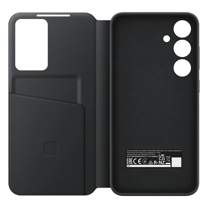 Samsung Smart View Wallet EF-ZS921CBEGWW flip case for Samsung Galaxy S24 - black - Cell phone cases