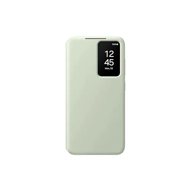 Samsung Smart View Wallet EF-ZS921CGEGWW flip case for Samsung Galaxy S24 - light green - Accessories<<<SAMSUNG Mobile