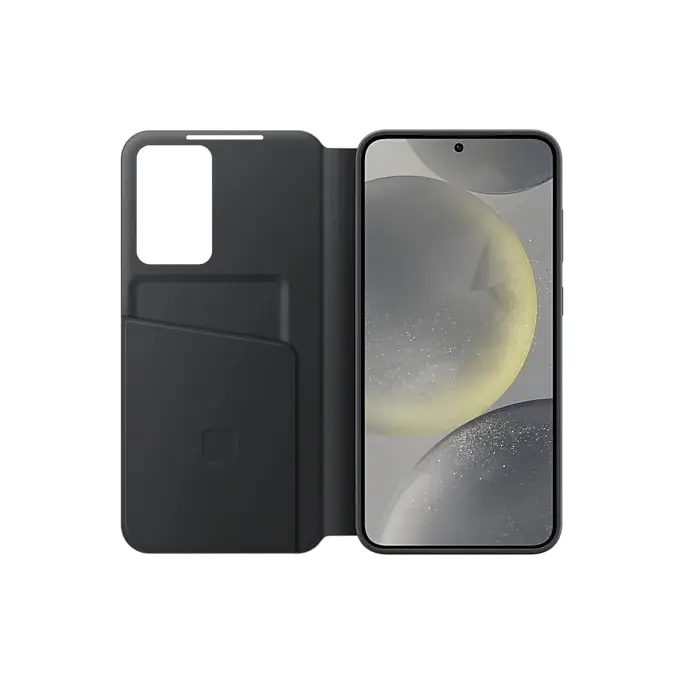 Samsung Smart View Wallet EF-ZS926CBEGWW case with flap for Samsung Galaxy S24+ - black - Cell phone cases