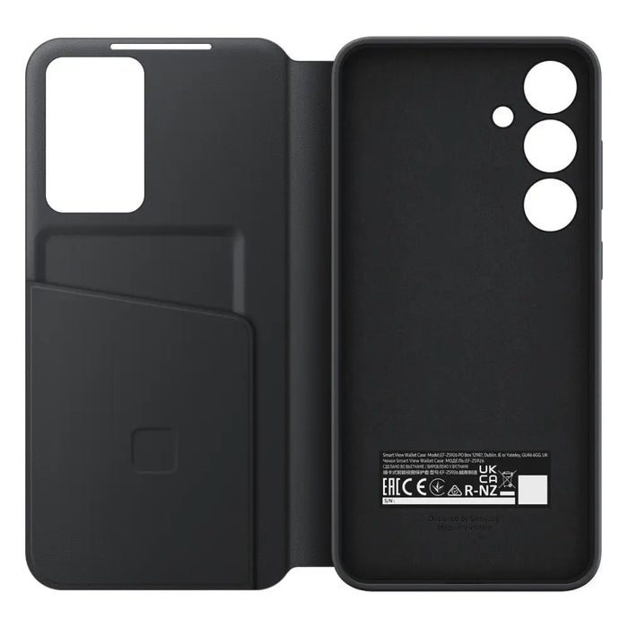 Samsung Smart View Wallet EF-ZS926CBEGWW case with flap for Samsung Galaxy S24+ - black - Cell phone cases