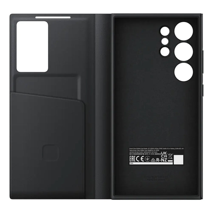 Samsung Smart View Wallet EF-ZS928CBEGWW flip case for Samsung Galaxy S24 Ultra - black - Cell phone cases
