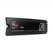 Samsung SSD 990 PRO 2TB Heatsink PCIe 4.0 NVMe 2.0 M.2 V-NAND 3-bit MLC 256-bit Encryption Read 7450 MB/s Write 6900
