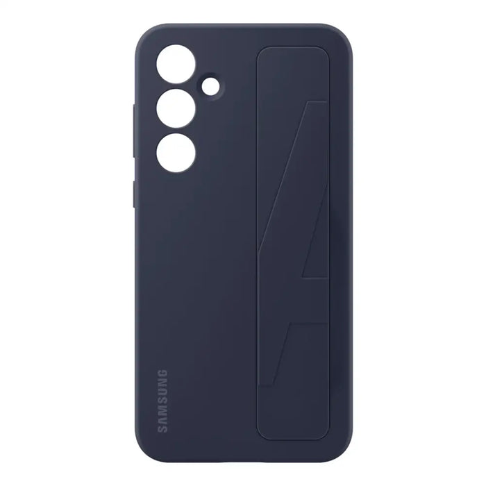 Samsung Standing Grip Case EF-GA556TBEGWW for Samsung Galaxy A55 with handle - blue-black - Cell phone cases