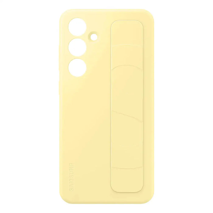 Samsung Standing Grip Case EF-GS721CYEGWW with holder / stand for Samsung Galaxy S24 FE - yellow - Cell phone cases