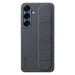 Samsung Standing Grip Case EF-GS931CBEGWW Silicone Case with Holder / Stand for Samsung Galaxy S25 - Black - Cell phone
