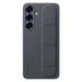 Samsung Standing Grip Case EF-GS931CBEGWW Silicone Case with Holder / Stand for Samsung Galaxy S25 - Black - Cell phone