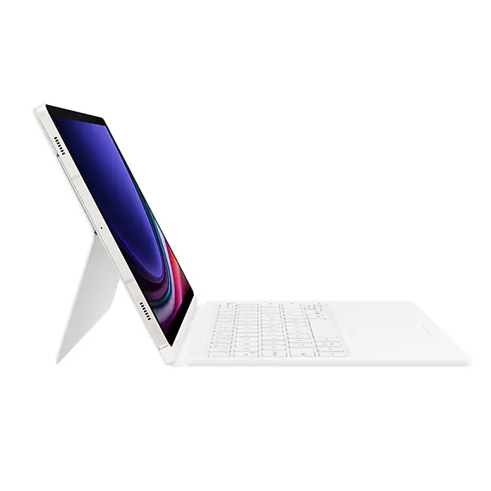 Samsung Tab S9/S9 FE Book Cover Keyboard White - Accessories<<<SAMSUNG Tablets<<<SAMSUNG<<<PolyComp