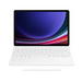 Samsung Tab S9/S9 FE Book Cover Keyboard White - Accessories<<<SAMSUNG Tablets<<<SAMSUNG<<<PolyComp