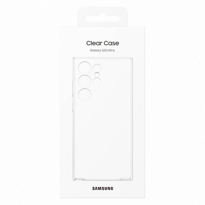 Samsung Clear Cover Case for Samsung Galaxy S23 Ultra Gel Case Transparent (EF-QS918CTEGWW)