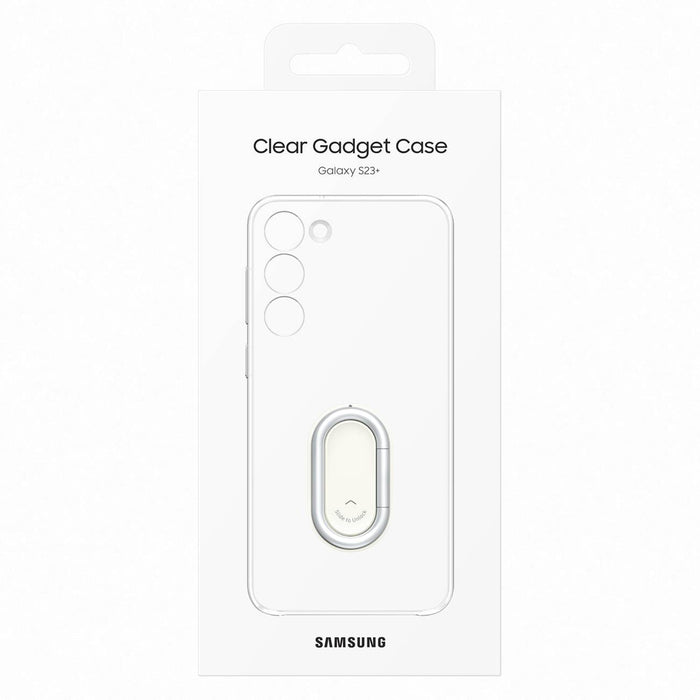 Samsung Clear Gadget Case for Samsung Galaxy S23+ cover ring holder stand transparent (EF-XS916CTEGWW)