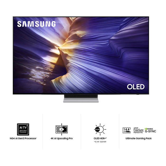 TV SAMSUNG QE77S90FAEXXH, 77", OLED, 4K Ultra HD, Vision AI Smart TV, S90F (2025)