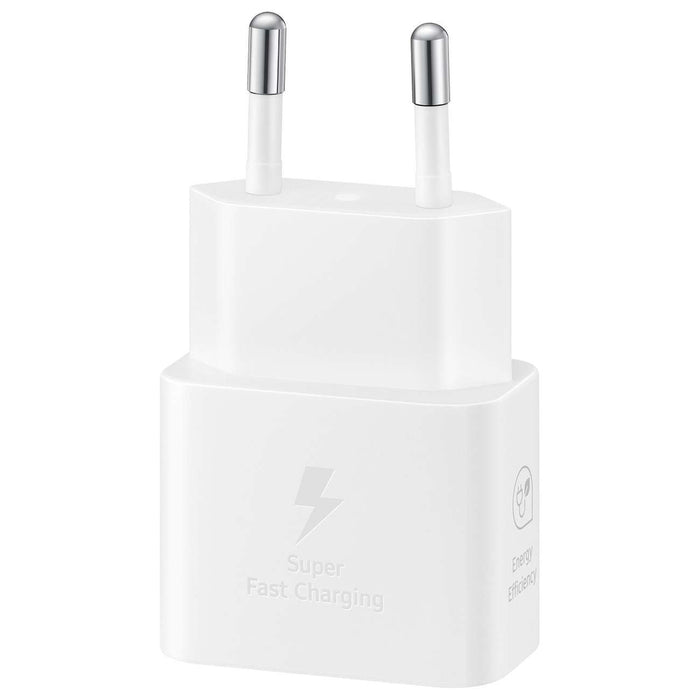 Samsung EP-T2510NWEGEU 25W SFC USB-C GaN wall charger - white